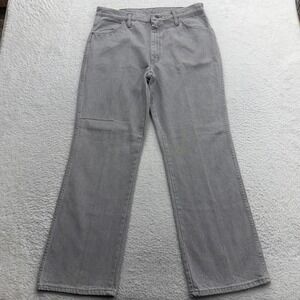 NWT Vintage Maverick Grey Denim Jeans Mens 36 USA Straight Leg Deadstock Gray